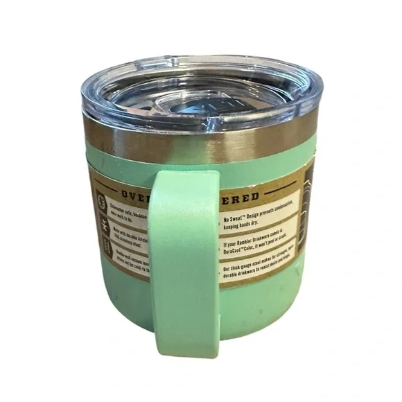 YETI 14oz Stackable Rambler Mug in seafoam - Picture 3 of 5